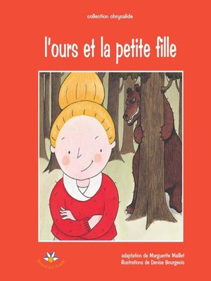 cover image of L'ours et la petite fille